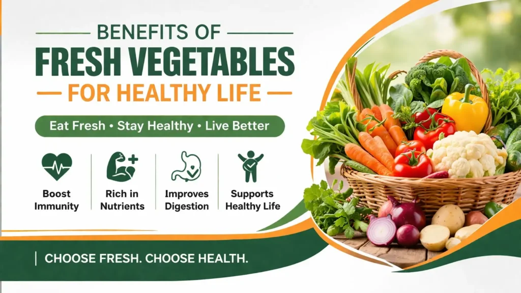 benefits of fresh vegetables for healthy life nutrition immunity annadata krishi